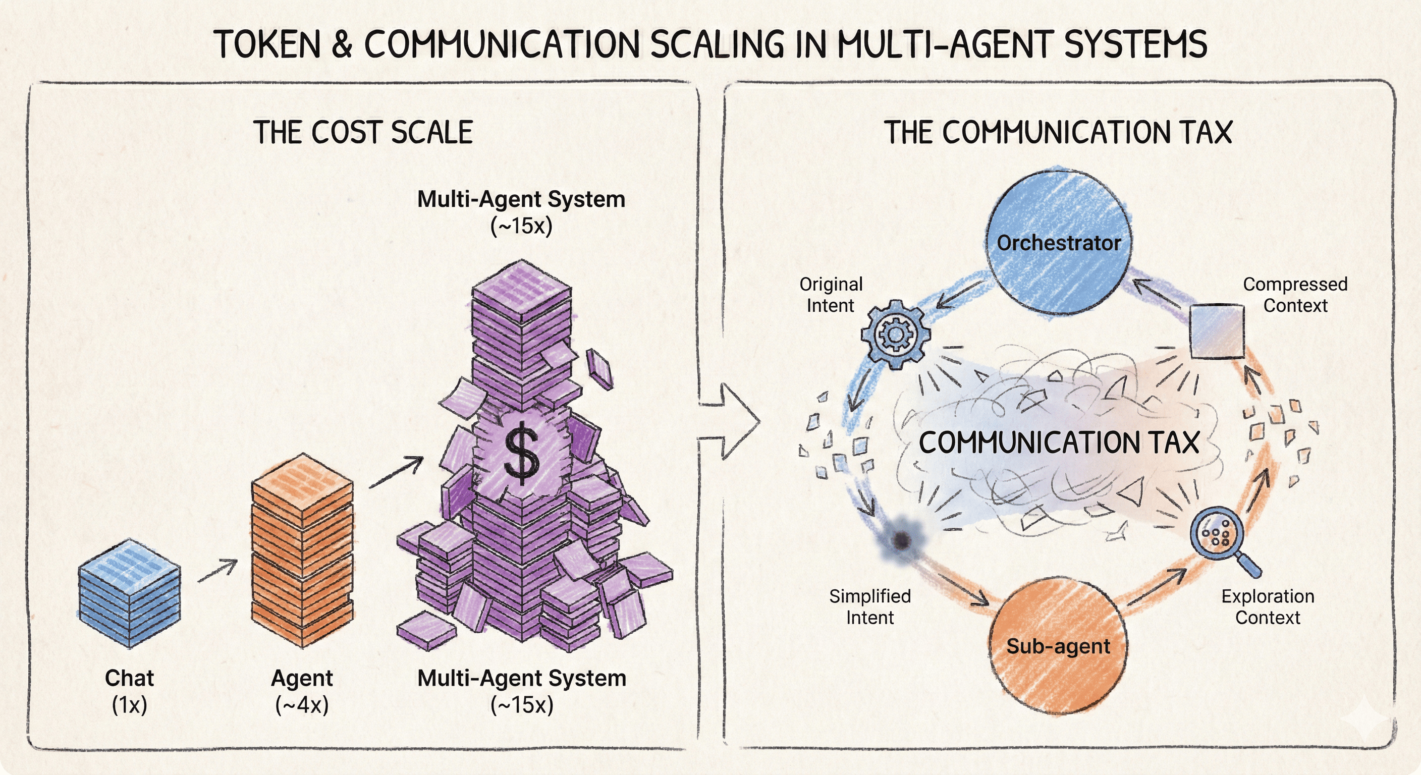 Token 预算与通信税的关系